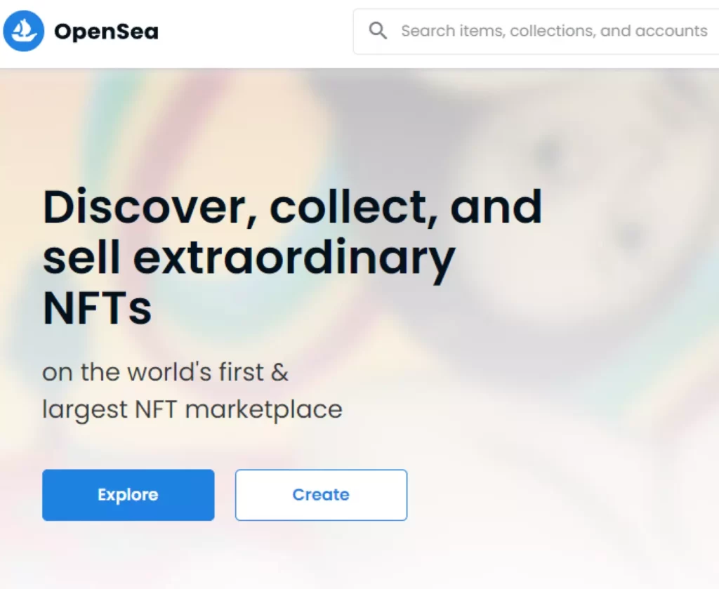 OpenSea : بهترین بازارهای NFT در ETH (اتریوم)